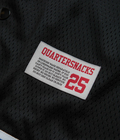 Converse x Quartersnacks Warm Up Shirt - Converse Black