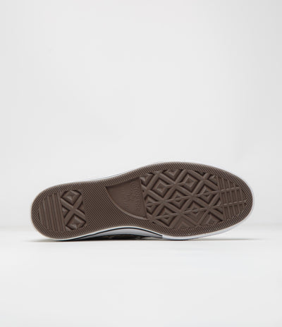 Converse x Stussy Chuck 70 Hi Shoes in Grey and Black / Egret