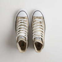 Converse x Stussy Chuck 70 Hi Shoes in Grey and Black / Egret thumbnail