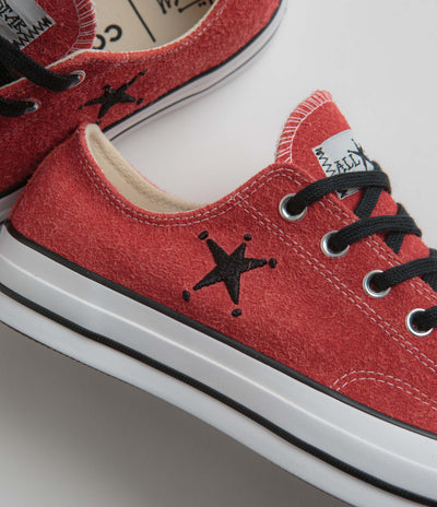 Converse x Stussy Chuck 70 Ox Shoes - Poppy Red