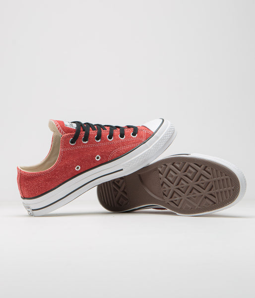 Converse x Stussy Chuck 70 Ox Shoes - Poppy Red | Flatspot