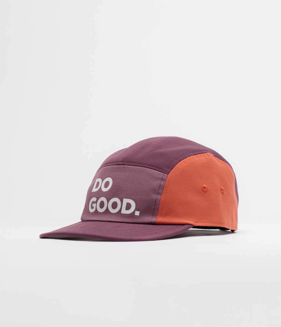 Cotopaxi Do Good 5 Panel Cap - Mystic / Acai