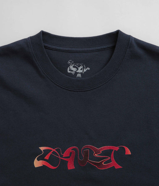 Dancer Analog Triple Logo T-Shirt - Dark Navy | Flatspot