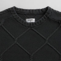 Dancer Fence Knit Sweatshirt - Charcoal thumbnail