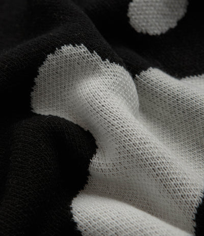 Dancer Mask Knit Sweatshirt - Black