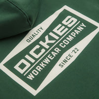 Dickies Bolivar Full Zip Hoodie in Pine Needle Green thumbnail