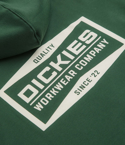 Dickies Bolivar Full Zip Hoodie in Pine Needle Green