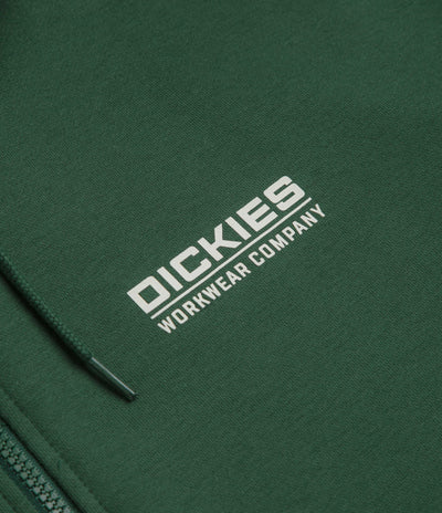 Dickies Bolivar Full Zip Hoodie in Pine Needle Green