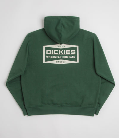 Dickies Bolivar Full Zip Hoodie in Pine Needle Green