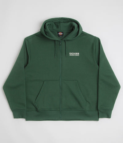 Dickies Bolivar Full Zip Hoodie in Pine Needle Green