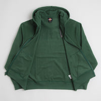 Dickies Bolivar Full Zip Hoodie in Pine Needle Green thumbnail