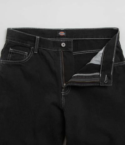 Dickies Double Knee Jeans - Black Wash