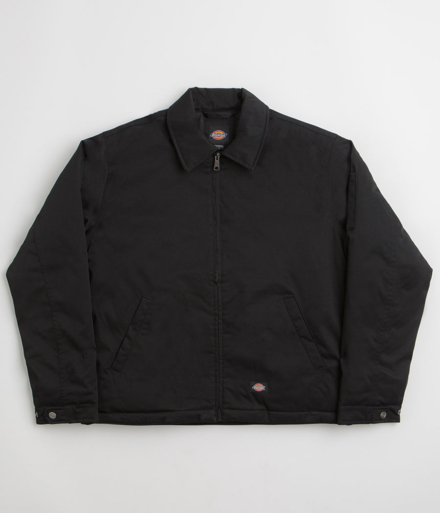 Dickies Eisenhower Puffer Jacket in Black and Black