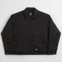 Dickies Eisenhower Puffer Jacket in Black and Black thumbnail