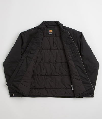 Dickies Eisenhower Puffer Jacket in Black and Black
