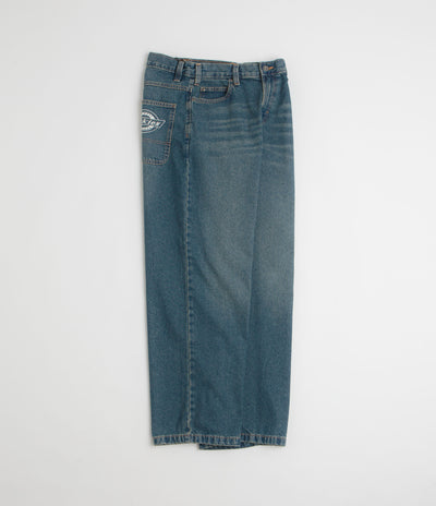 Dickies Hilham Jeans in Khaki Tinted Blue