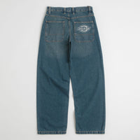Dickies Hilham Jeans in Khaki Tinted Blue thumbnail