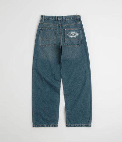Dickies Hilham Jeans in Khaki Tinted Blue