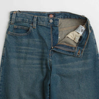 Dickies Hilham Jeans in Khaki Tinted Blue thumbnail