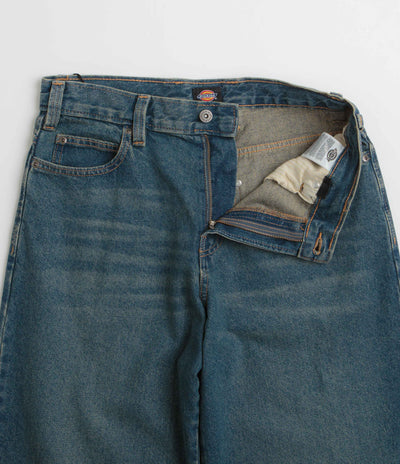 Dickies Hilham Jeans in Khaki Tinted Blue