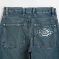 Dickies Hilham Jeans in Khaki Tinted Blue thumbnail