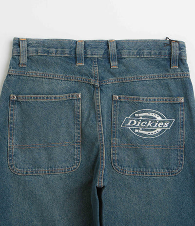 Dickies Hilham Jeans in Khaki Tinted Blue