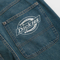 Dickies Hilham Jeans in Khaki Tinted Blue thumbnail