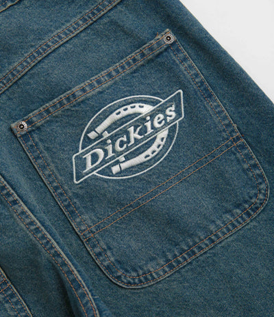 Dickies Hilham Jeans in Khaki Tinted Blue