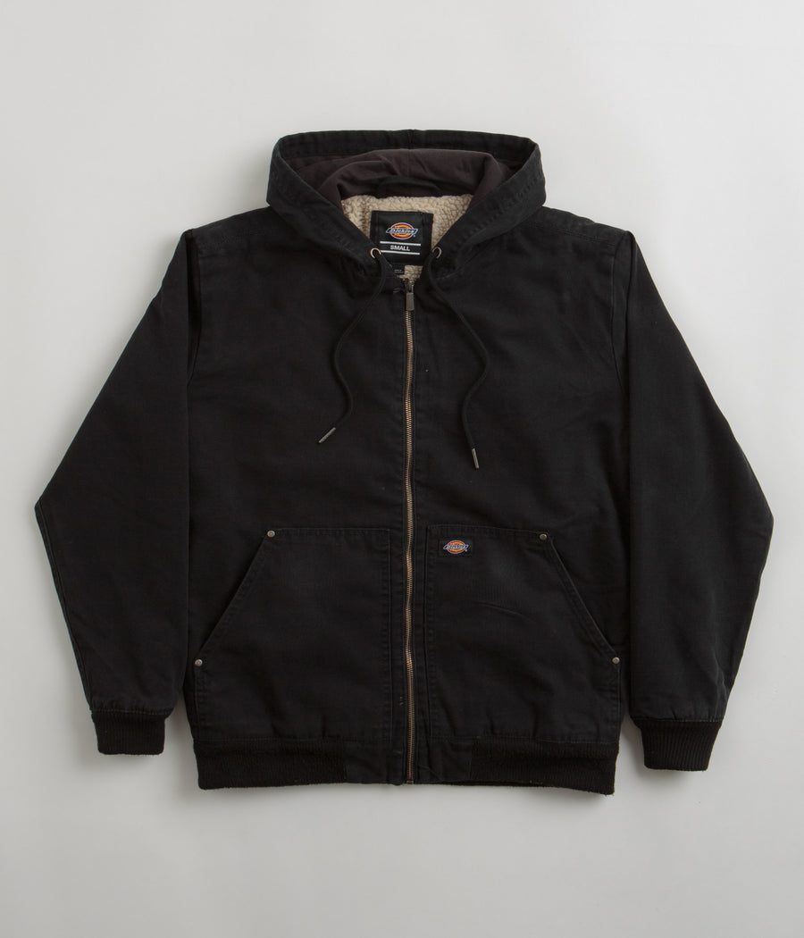 Dickies Hooded Duck Canvas Jacket - Black