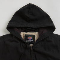 Dickies Hooded Duck Canvas Jacket - Black thumbnail
