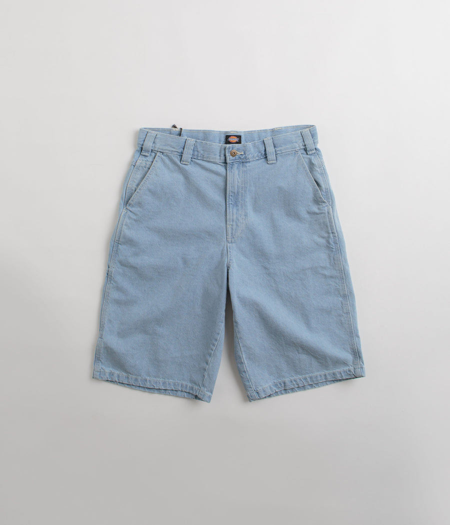 Dickies Madison Denim Shorts in Vintage Aged Blue