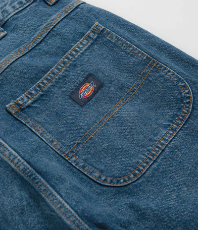 Dickies Madison Jeans in Rinsed Blue and Fade