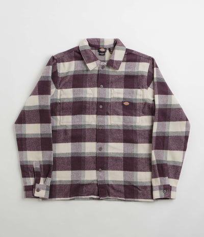 Dickies Plaid Coaling Shirt - Plum Perfect
