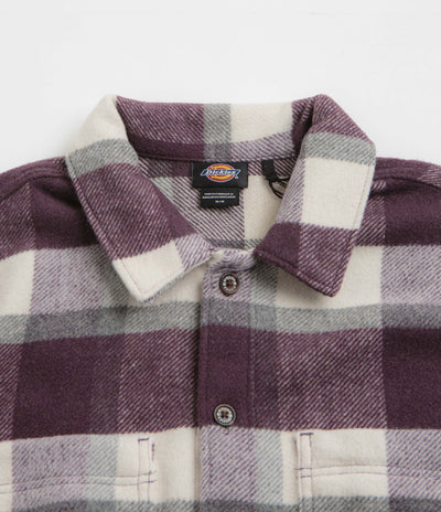 Dickies Plaid Coaling Shirt - Plum Perfect