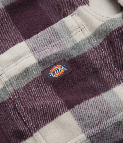 Dickies Plaid Coaling Shirt - Plum Perfect