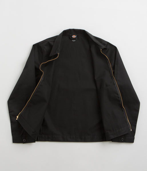 Dickies Unlined Eisenhower Jacket - Black / Black | Flatspot
