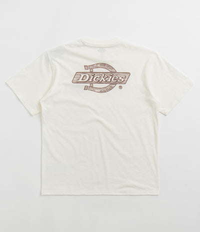 Dickies Wood Logo T-Shirt in Egret