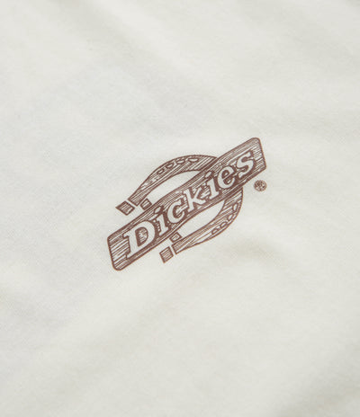 Dickies Wood Logo T-Shirt in Egret