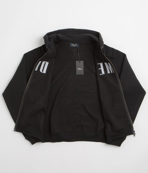 Dime Blocks Full Zip Hoodie - Black | flatspot