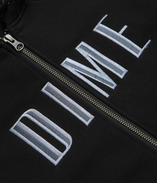 Dime Blocks Full Zip Hoodie - Black | flatspot