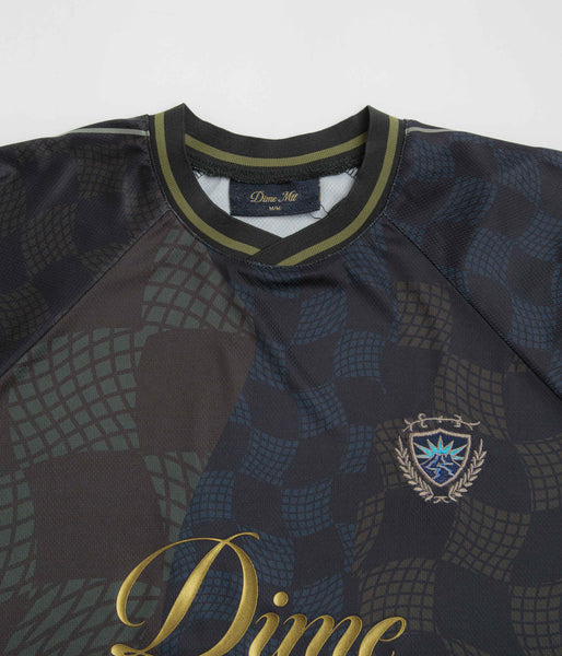 Dime Checkered Home Jersey - Black | flatspot