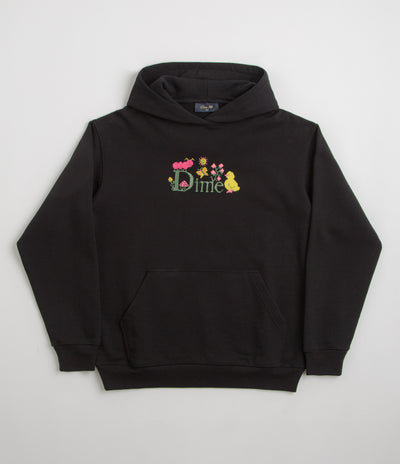 Dime Classic Cross Stitch Hoodie in Black