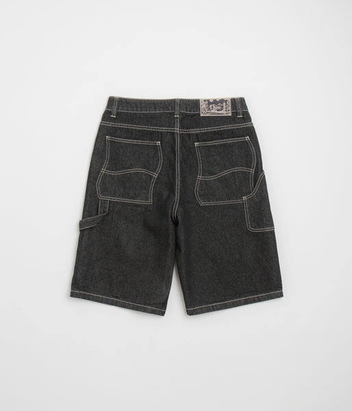 Dime CLASSIC DENIM SHORTS ブラックウォッシュ 30 Dime Classic Denim Shorts - Black Washed | flatspot