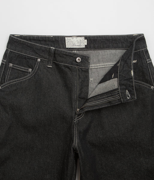 Dime Classic Denim Shorts - Black Washed | flatspot