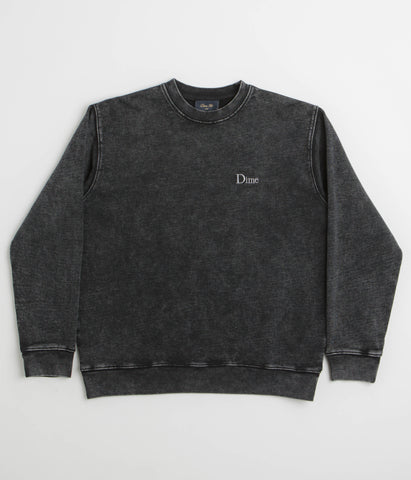 【Dime】Dime Classic Small Logo Crewneck Dime Classic Small Logo Crewneck Sweatshirt - Black | Flatspot