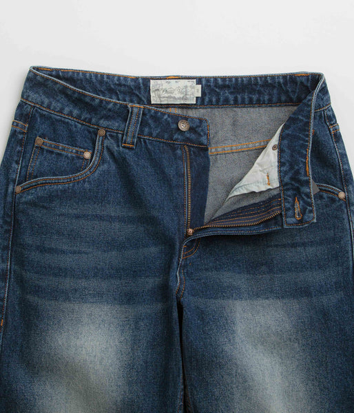 Dime Classic Relaxed Denim Pants - Faded Indigo | flatspot