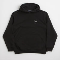 Dime Classic Small Logo Hoodie in Black thumbnail