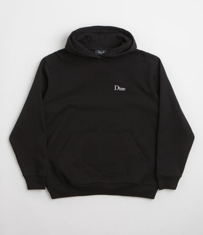 Dime Classic Small Logo Hoodie in Black