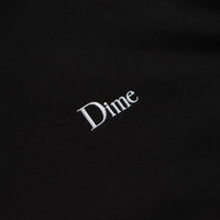 Dime Classic Small Logo Hoodie in Black thumbnail