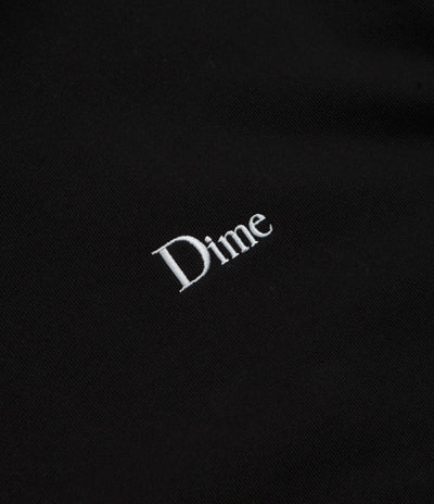 Dime Classic Small Logo Hoodie in Black
